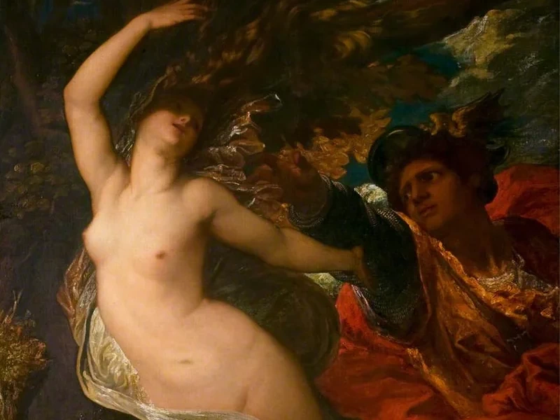 1817-George Frederic Watts - Orlando alla ricerca della Fata Morgana - Leicester Museum Art Gallery
